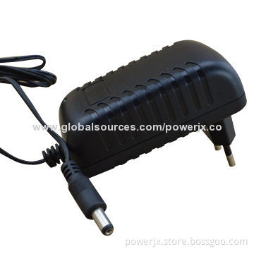 20V 600mA 12W Mass Power AC Adapter with 100-240V Rated Voltage